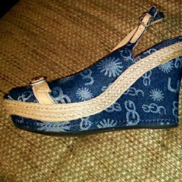 Uggs Open Toe Sandals peep wedge shoes heels pumps - Picture 2 of 4